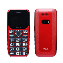 將圖片載入圖庫檢視器 VOCA Big Button 4G Phone for Seniors Elderly | Unlocked 4G LTE | Amplified Volume | SOS Button | Speed Dial | Big Display Number | Big Button | Long Lasting | V141 (Red)
