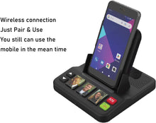 Load image into Gallery viewer, VOCA Senior hands-free system with 3 speed-dial photo buttons, emergency call, Wireless charging, Call indicator, Easy setup &amp; operate
