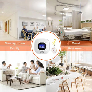 VOCA Smart WiFi Wireless SOS Pager, Call button & watch, Panic button, Emergency, Alarm for Elderly Patient Disabled, 2.4G WiFi, 1 Receiver & 1 Call button & 1 SOS watch & 1 Pull Call button