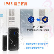 將圖片載入圖庫檢視器 VOCA - Wireless Door Magnetic Sensor｜ IP55 Door Magnetic Alarm｜ Home Security Anti-Theft Device｜ Reception Range up to 300 meters｜ Plug-in Receiver + 3 Door Magnets｜ Plug and Play
