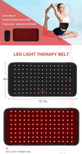 將圖片載入圖庫檢視器 VOCA - VC Red Light Multifunctional Therapy Belt | Waist Belt, Hand Belt, Shoulder and Neck Belt | Stimulates Blood Circulation | Relieves Hair Loss | Promotes Cell Regeneration | Boosts Metabolism | Relieves Pain | Weight Loss | 660nm 850nm | 120 LEDs
