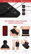 將圖片載入圖庫檢視器 VOCA - VC Red Light Multifunctional Therapy Belt | Waist Belt, Hand Belt, Shoulder and Neck Belt | Stimulates Blood Circulation | Relieves Hair Loss | Promotes Cell Regeneration | Boosts Metabolism | Relieves Pain | Weight Loss | 660nm 850nm | 120 LEDs
